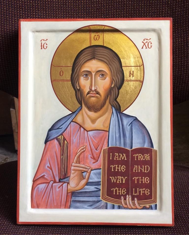 Christ the Saviour. The latest icon of Christ